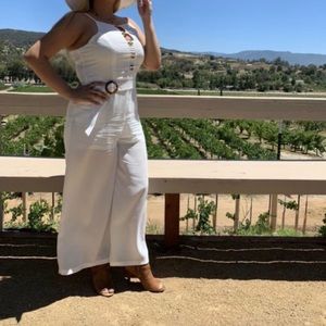 White Sun Romper